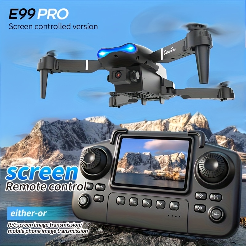 Drone Gimbal Brushless - โดรนพับได้รุ่น E99 PRO MAX พร้อมกล้อง HD