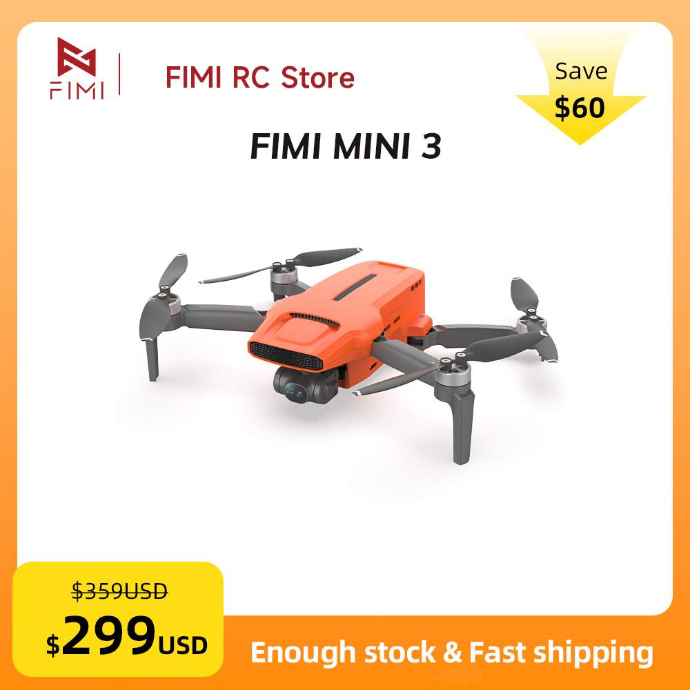 Drone Gimbal Brushless - โดรน FIMI MINI 3 กล้อง 4K